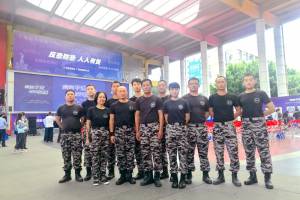 盈速救援队参加《反恐怖主义法》“六进”宣传主题活动